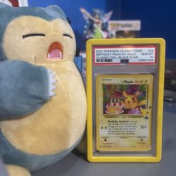 Birthday Pikachu #24 Celebrations 25th Anniversary PSA 10 