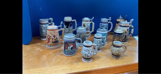 Collectible Vintage Steins