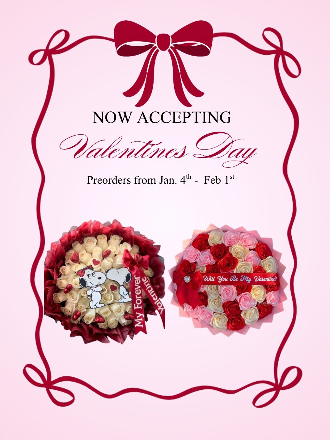 Valentines Day Bouquet Sale