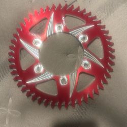 Vortex CAT5 rear motorcycle sprocket, model 438-49. 