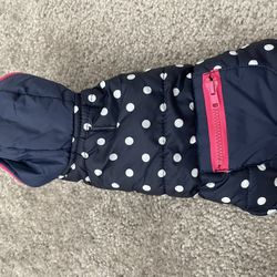 X small Dotted Dog Jacket OBO
