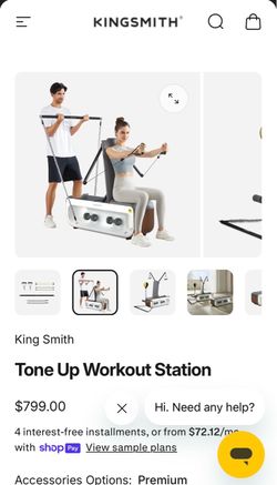 Smart Home Gym bench