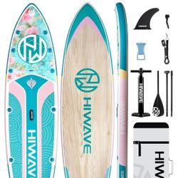 Brand new HiWave paddle board set