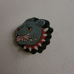 CROCS JIBBITZ Ferocious Dog Tattoo Charm
