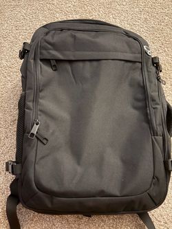 Black Travel Backpack
