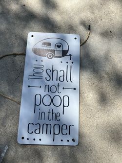 Camping Sign 