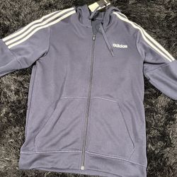 Adidas Zip Hoodie Size L $20