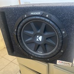 Kicker Subwoofer 10” With Box And Epicenter