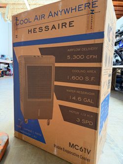 Hessaire MC61V Mobile Evaporative Cooler