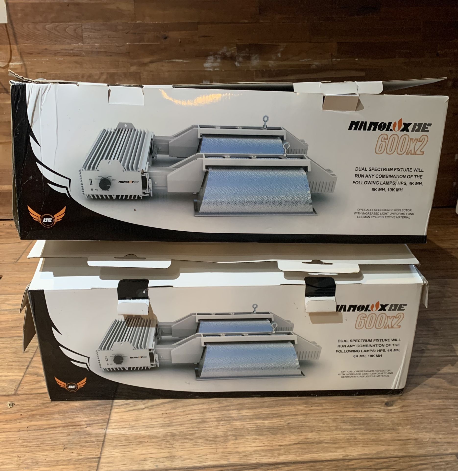 2 Indoor Growing Lights / Filter / Inline Fan