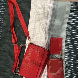 Juicy couture red purse
