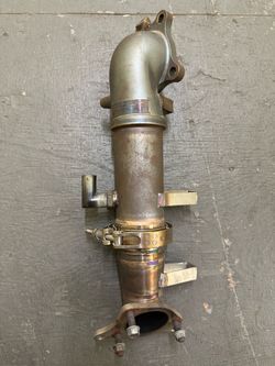 RV6 Catless Downpipe for 17-21 Honda Civic Si