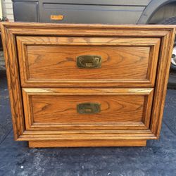 Single Two Drawer Nightstand/side Cabinet Lane Furniture.