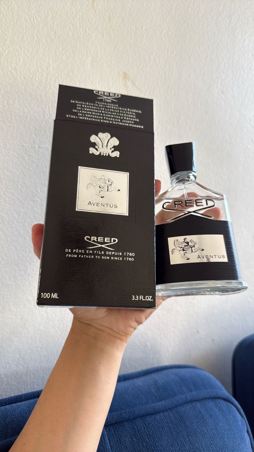 Creed Aventus Cologne Open Box Retail $400