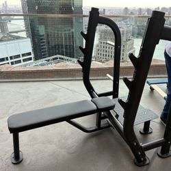 HUDSON STEEL OLYMPIC WEIGHT BENCH