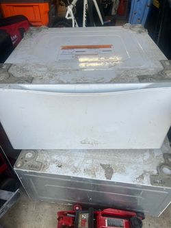 Washer and dryer base