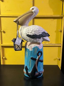Pelican with Light Statue