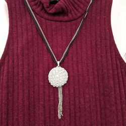 [Free If Purchase My Other Listings] Vintage Necklace, Shining Star, For Wedding, Anniversary, Valentine's Day, 10% of my original purchase price