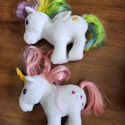 Vintage My Little Pony Plush Toys 