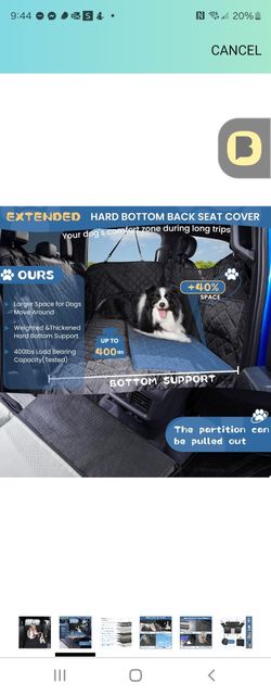 Large Dog Carseat Cover **New*