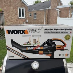 Worx WG500 Trivac New In Box