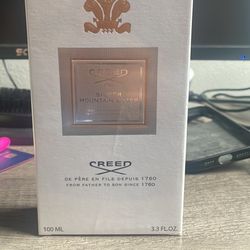 Creed silver mountain water