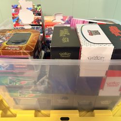 Empty Pokemon Card ETB Container