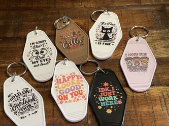 Hotel Style Keychains