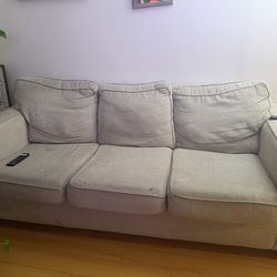 Couch bed/ original color beige/