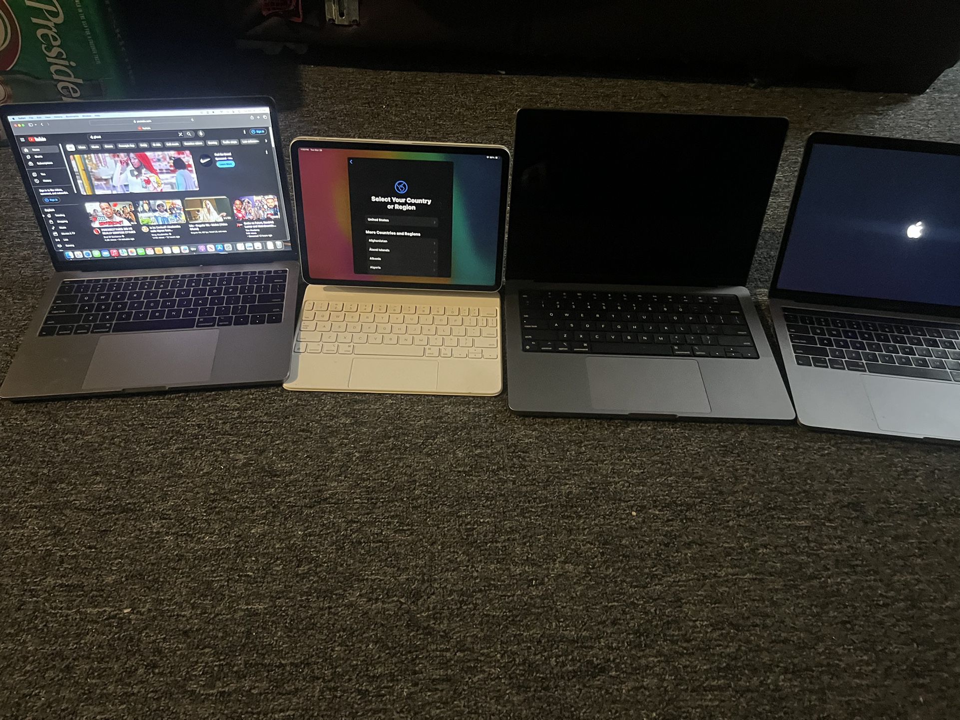MacBook Pros And iPad Pro