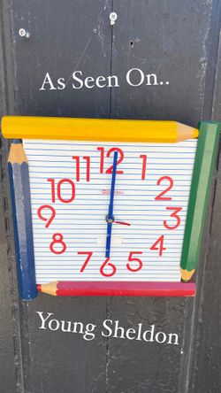 Pop Art Pencil Clock By Bulova