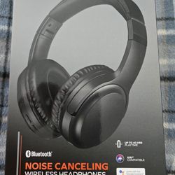 Bluetooth noise canceling wireless headphones 