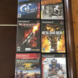 PlayStation 2 Games For Sale $60 For All 