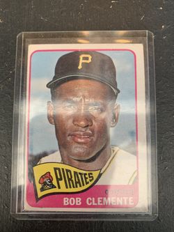 RARE 1965 TOPPS Roberto Clemente Baseball Card