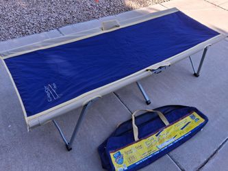 Portable camping bed new condition $49 no less