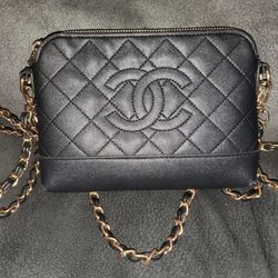Black Chanel bag 