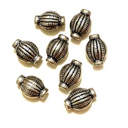 Lot Of Fancy German Silver Beads