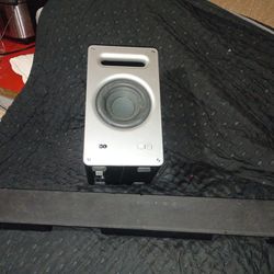 Vizio sound bar and subwoofer
