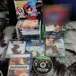 Games Bundle Found On Storage Unit 