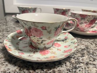 Vintage tea set set of 8