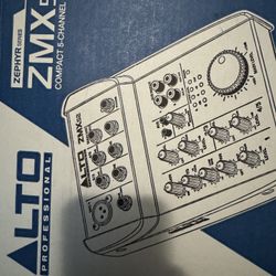 Alto Professional  ZMX52 5 Channel Mixer 