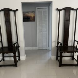 2 High Back Chair