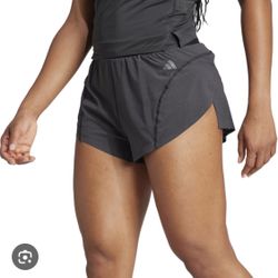 (WMNS XL) adidas Adizero Running Split Shorts 'Black' 1K9708