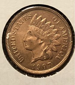 1907 Indian Penny