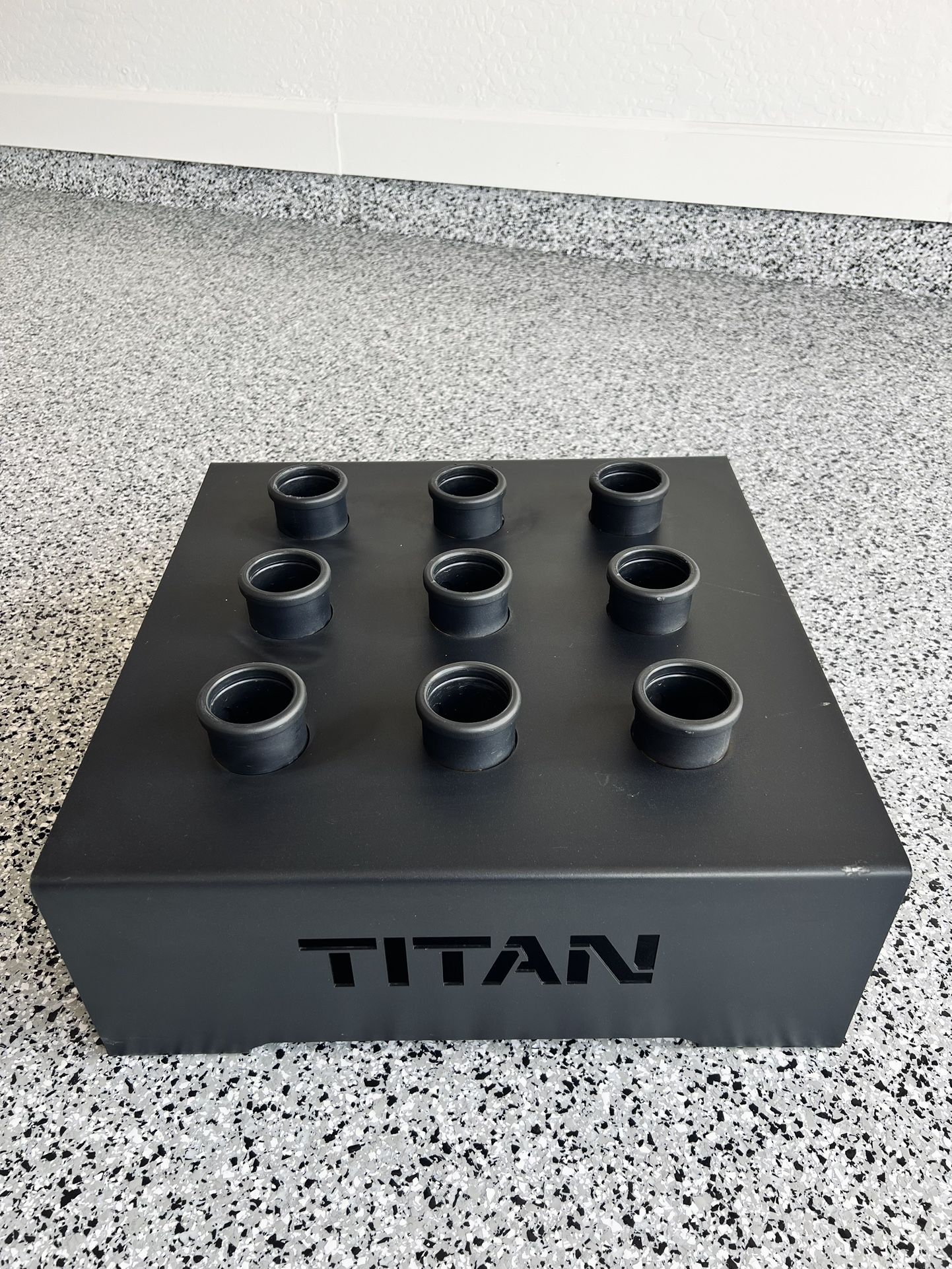 Titan 9 Barbell Storage Holder Rogue Home Gym 