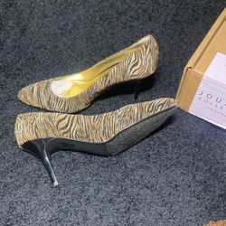 Size 11 Zebra Print Heels/ Shoes $15.00