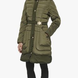 Women Guess Midweight Puffer Coat 