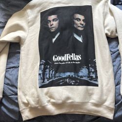 Goodfellas Off White color Hoodie XL