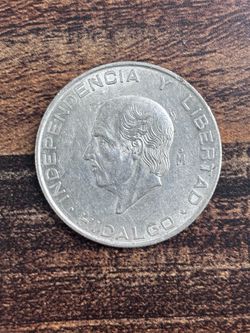 1956 Mexico 🇲🇽 5 Pesos Silver Coin