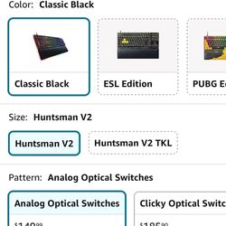 Gaming Keyboard RazerHuntsman V2 